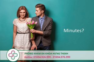 Thời gian trung bình cho một lần quan hệ ở nam giới