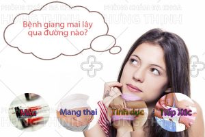 Bệnh giang mai lây qua những đường nào